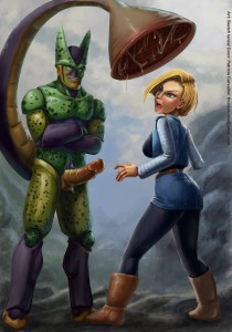 Cell Absorbs Android 18