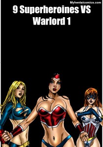 9 Superheroines VS Warlord 1