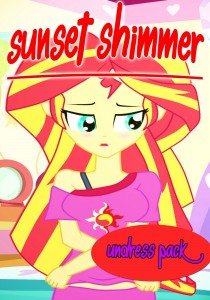 Sunset Shimmer Undress Pack