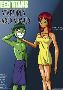 Starfire's Shared Shower