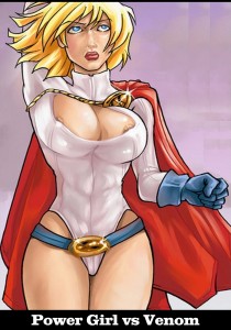 Power Girl vs Venom