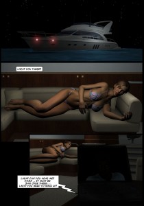 Lara Croft In Ship