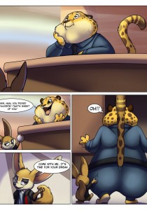 Clawhauser's Lunch Break