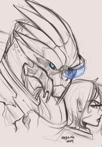 Shepard X Garrus