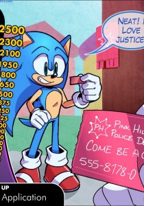 Sonic The Cumhole Cop