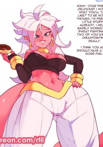 Android 21's Sweet Treat