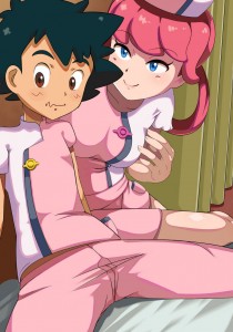 Nurse Joy X Ash