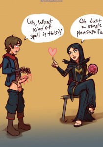 Claudia Shows Callum Some Magic