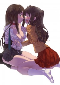 【二次エロ画像】 百合エロ画像