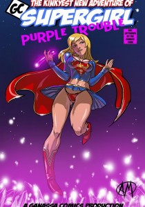 Supergirl Purple Trouble