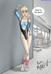 Jessy At The Gym