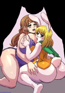 Nami And Carrot Threesome